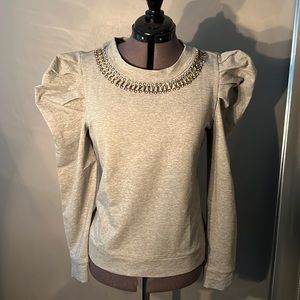 Ann Taylor puff sleeve sweater